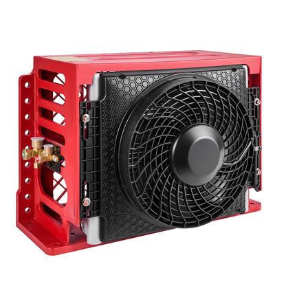 Truck Air Conditioner, 12V 10000 BTU Mini Split AC Unit, 400 m³/h Airflow Cab Air Conditioner, Quiet A/C Unit Fast Cooling for Semi Truck, Camper, Construction Vehicle, Crane, Tractor, Excavator