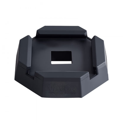 RV Leveling Pads 5000 lbs 4 Pcs Rubber Trailer Jack Pads 5.5" Square Feet