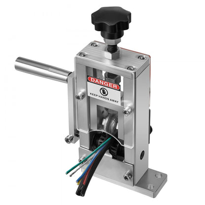 VEVOR Manual Wire Stripper Stripping Machine 1.5-25 mm Hand or Drill Powered