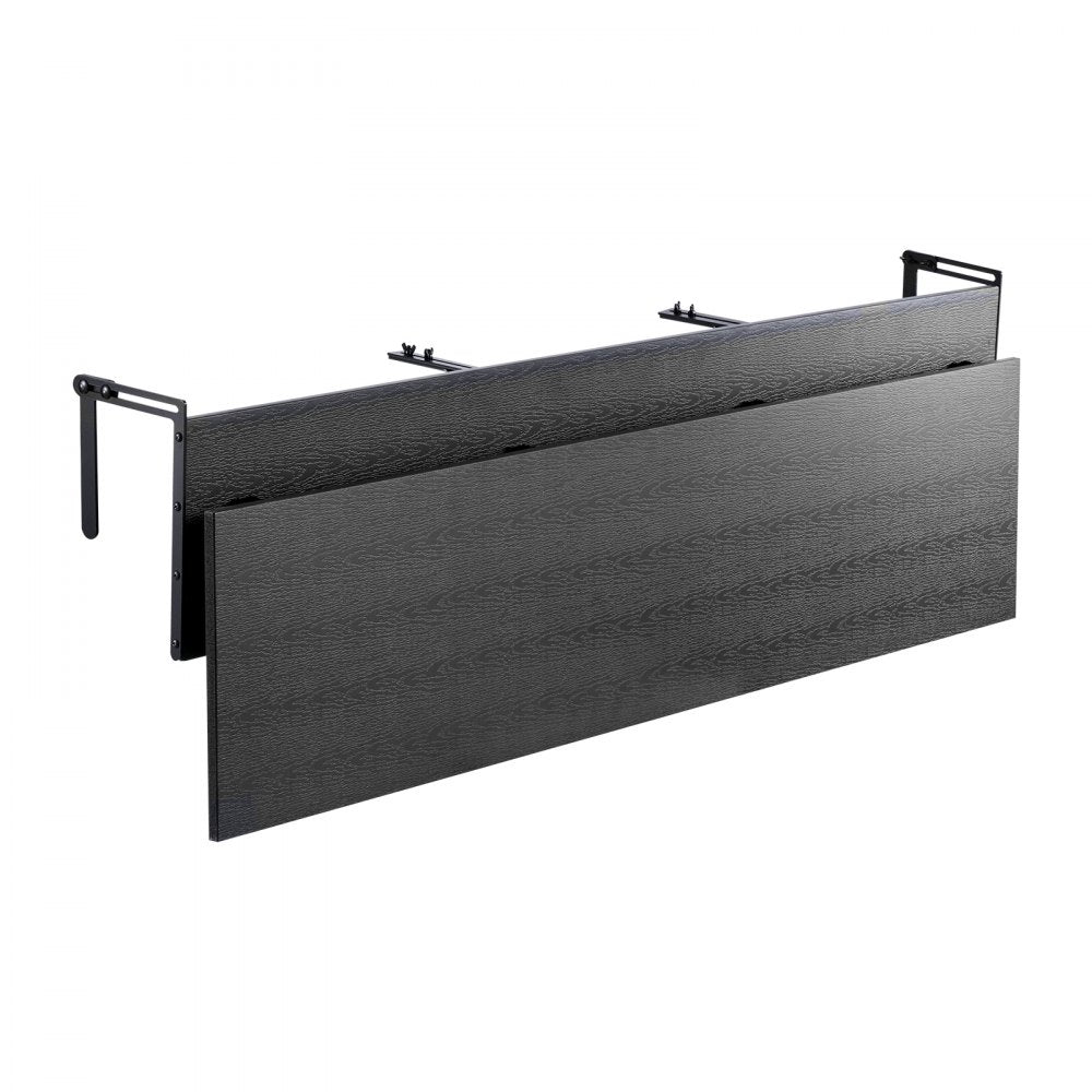 Balcony Hanging Table 12 x 48 in Patio Railing Bar Table Foldable