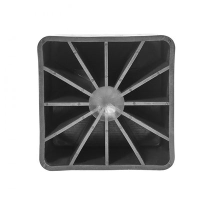 Trailer Jack Block, 6" High Heavy Duty RV Leveling Block with 6000 lbs Capacity, RV Jack Stand, Motorcycle Stand, Stool,