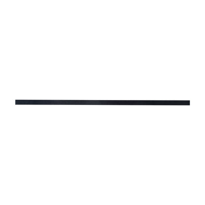 125 Pack Deck Balusters, 1.9 cm Square x 66.1 cm Long Aluminum Railing Spindles, Hollow Metal Decking Stair Balusters with Connectors, Screws, for Deck, Porch & Staircase Railing Fence, Black