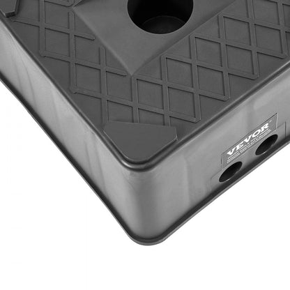 Trailer Jack Blocks, 6" High Heavy Duty RV Leveling Blocks, Each with 6000 lbs Capacity, as RV Jack Stand, Stool, Camper Accessories, for Travel Trailers, 5th Wheels Class A/C Motorhomes, 2 Pcs