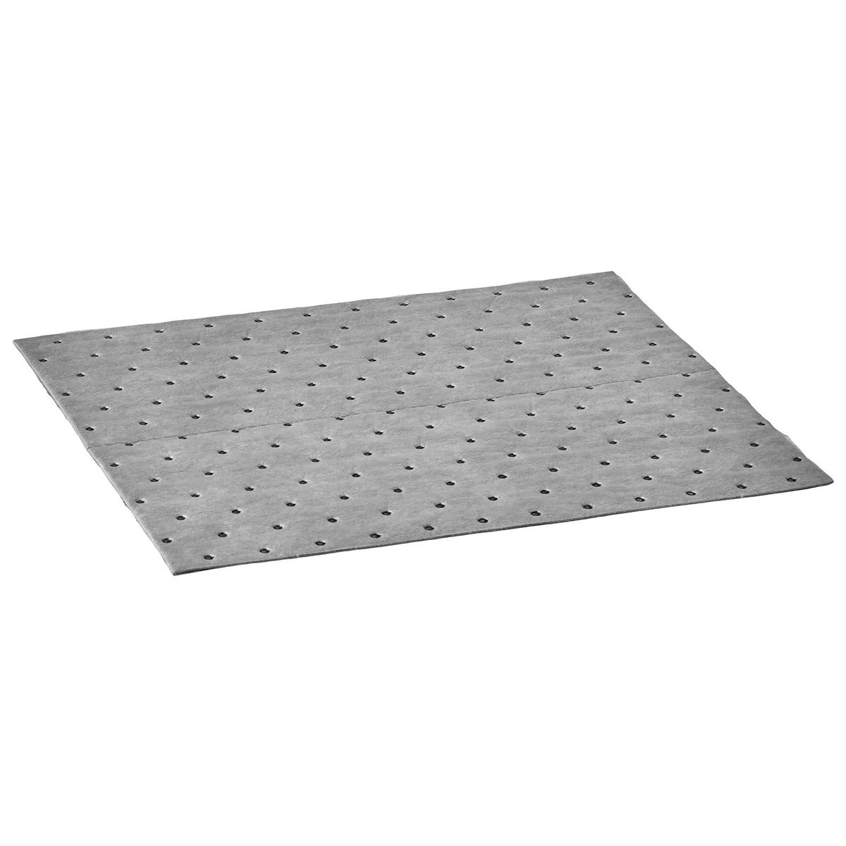 Oil & Water Absorbent Pads, 33x25 cm 100-Pack, Heavy-Duty Spill Absorbing Pads, Universal for Gasoline/Engine Oil/Water/Coolant, Durable PP Spill Control Mats for Garage Workshop Factory