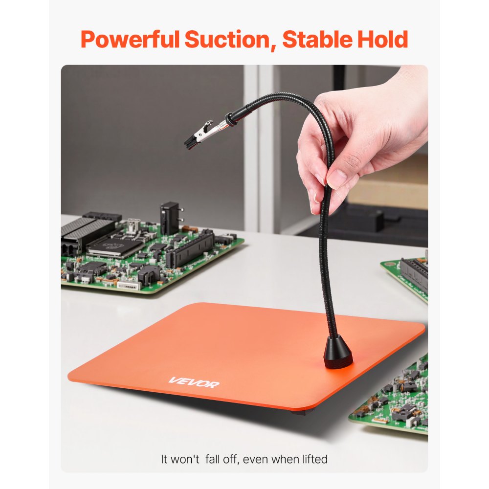 VEVOR Magnetic Helping Hands Soldering Station Hot Air Gun Holder 6 PCB Holders