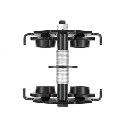 Manual Trolley, 0.5 Ton Load Capacity Push Beam Trolley with Dual Wheels, Adjustable for I-Beam Flange Width 63.5 mm to 