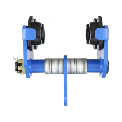 Manual Trolley, 1 Ton Load Capacity, Push Beam Trolley with Dual Wheels, Adjustable for I-Beam Flange Width 63.5 mm to 1