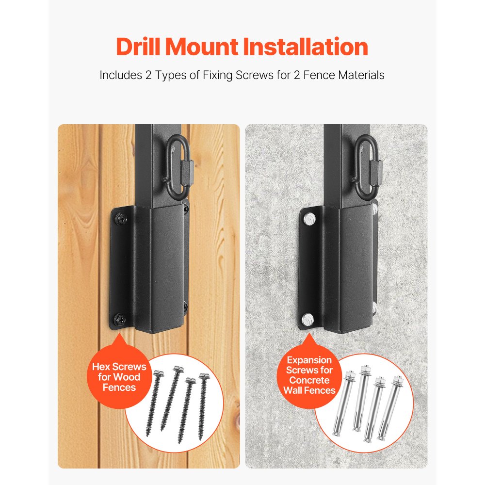 Fence Extender 12Packs 815 mm Surface Mounted Fence Height Extension Arms