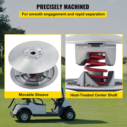 VEVOR Golf Cart Secondary Driven Power Clutch Kit Metal Surface Drive Clutch 1985-2007