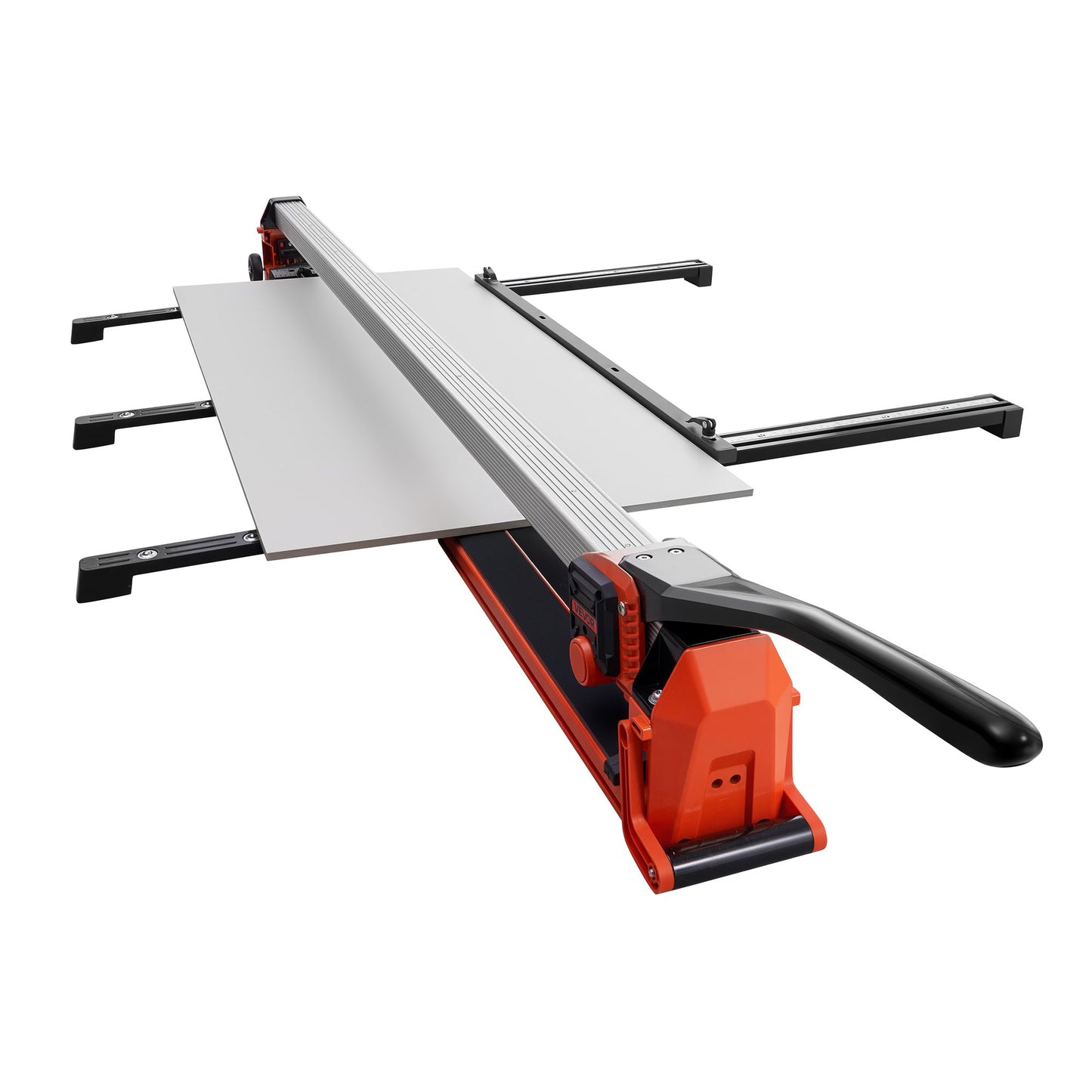 1600 mm Manual Tile Cutter, Upgraded Rail and Sliding Head, Precision Alignment Guide, Tungsten Carbide Cutting Wheel, Support Legs with Swivel Wheels, for DIY Pros, Ceramic, Floor & Wall Tiles