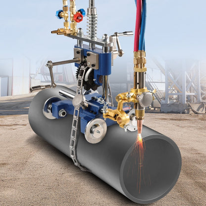 VEVOR CG2-11Y Manual Gas Pipe Cutting Machine 5-50.8 mm Pipe 0°-45° Portable