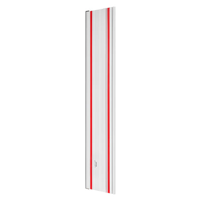 Track Saw Guide Rail, 1397 mm Cutting Range, Kit Includes 2 x 698.5 mm Aluminum Extruded Guide Rails and 1 Connector, Compatible with Makita, Festool & WEN Track Saws, for Woodworking Projects