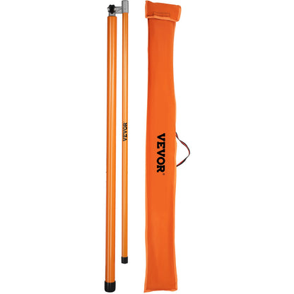 VEVOR Load Height Measuring Stick, 15\' Sturdy Fiberglass Truck Height Stick with