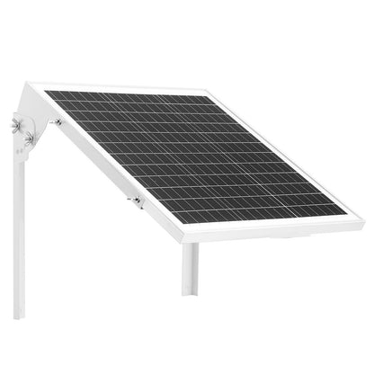 20W 12V Solar Battery Trickle Charger Maintainer, Mono Solar Panel Battery Charger with Built-in MPPT Controller & Adjustable Mount Bracket, IP65 Waterproof for Car Boat RV Trailer House Roof