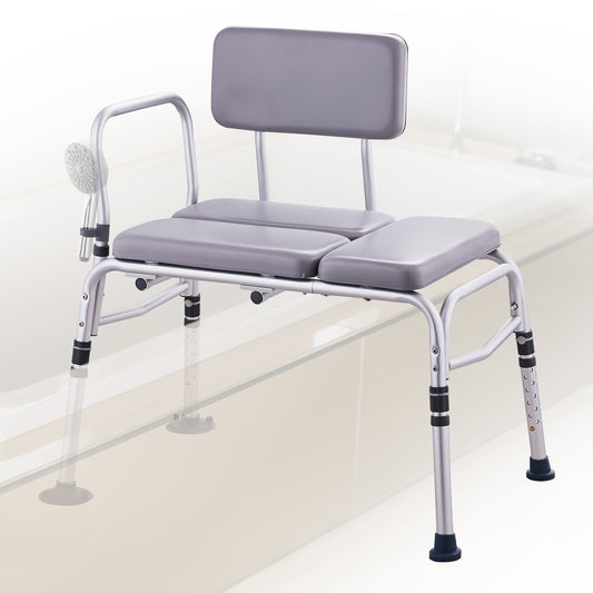 VEVOR Tub Transfer Bench for Bathtub 500lbs, Shower Seats, Lightweight