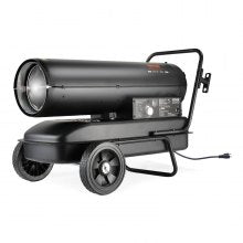 100,000 BTU Kerosene/Diesel Heater with Thermostat, Heats 1,200 Cubic Meters