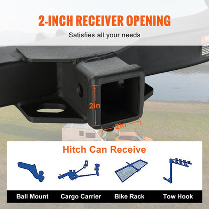 Heavy-Duty Class 3 Trailer Hitch for 2017-2023 Honda CR-V, 2m Receiver