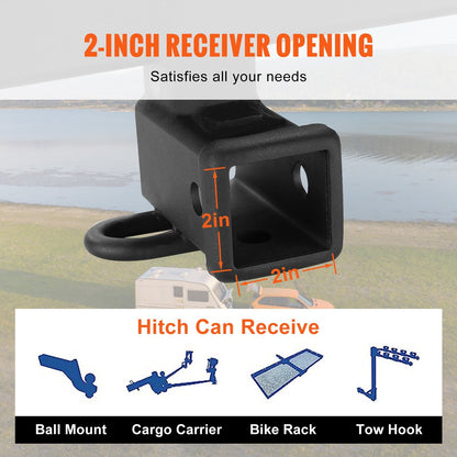 Class 3 Trailer Hitch for 2020-2023 Toyota Highlander, 0.05m Receiver