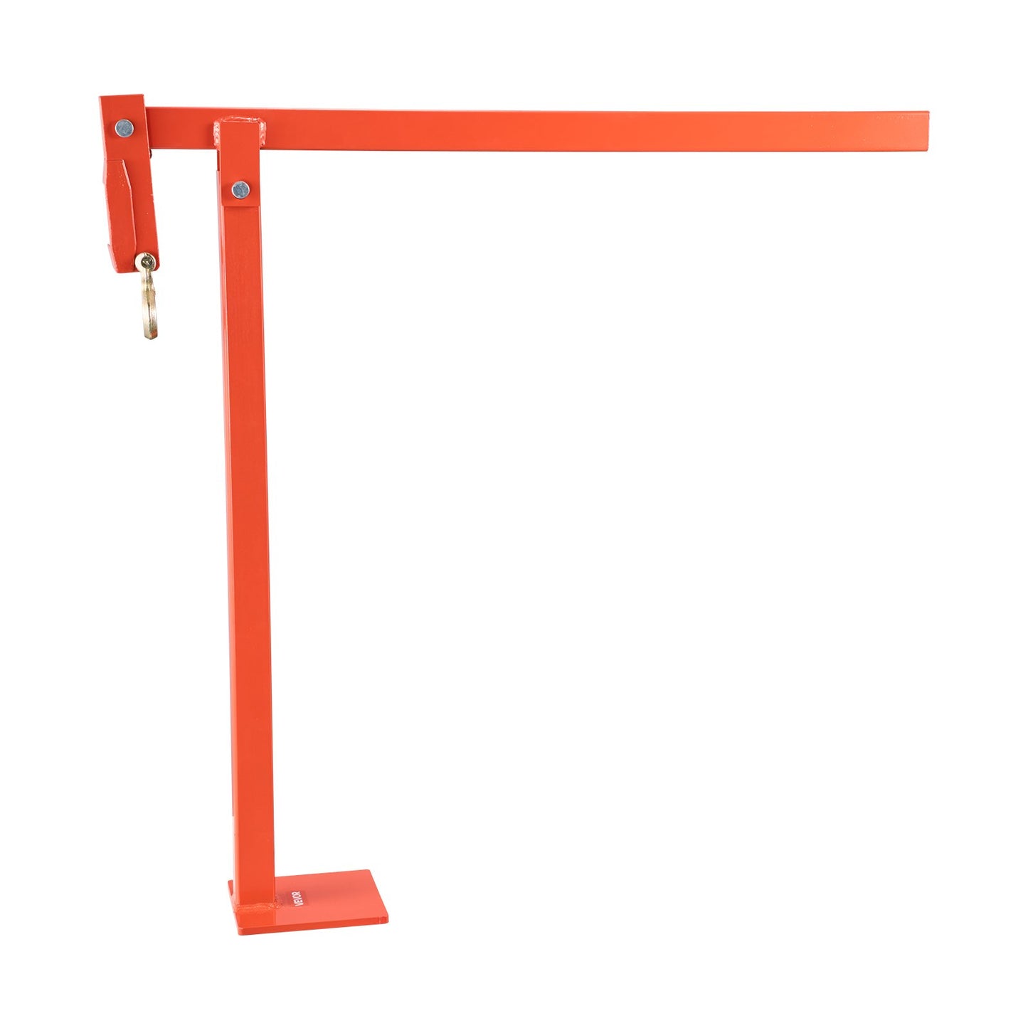 78 cm T Post Puller, Heavy Duty Fence Post Puller with 109.2 cm Lifting Chain, Rust-Resistant Steel, Labor-Saving T-Post Remover Tool for Round Fence Posts, Sign Posts & Tree Stumps