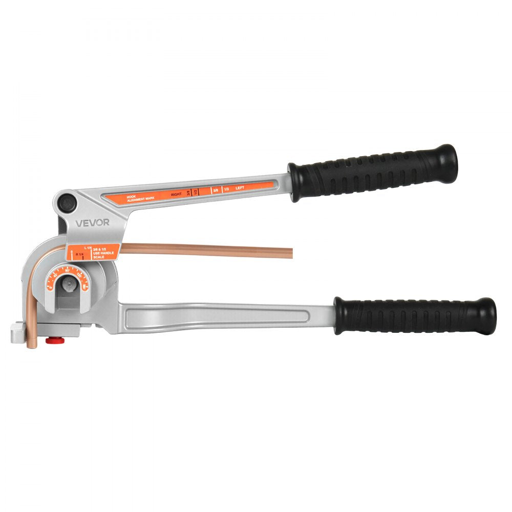 VEVOR 3 in 1 Manual Lever Pipe Tube Bender for 6.35 mm 9.5 mm 12.7 mm O.D. Pipes