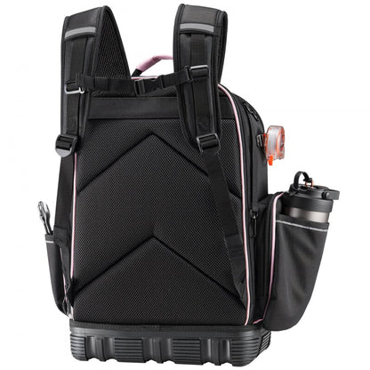 Tool Backpack 56 Pockets Tear-resistant Jobsite Backpack for Electrician