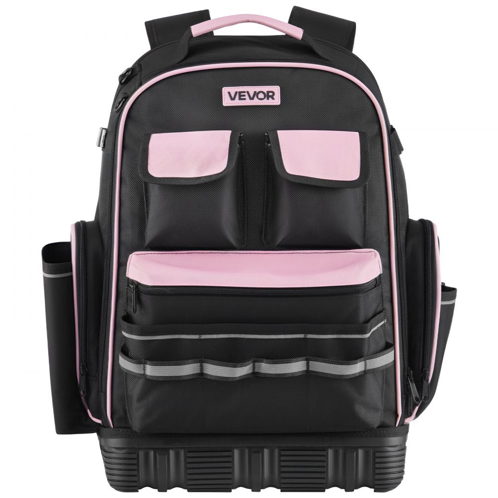 Tool Backpack 56 Pockets Tear-resistant Jobsite Backpack for Electrician