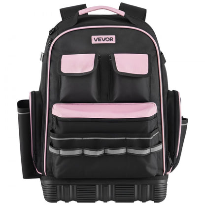 Tool Backpack 56 Pockets Tear-resistant Jobsite Backpack for Electrician