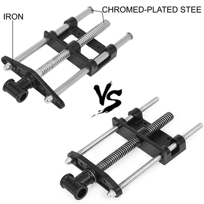 Heavy-Duty 0.23m Woodworking Vise, Cast Iron & Steel, 5.3 kg Capacity