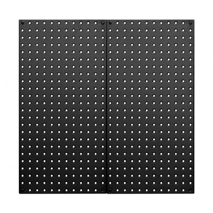 VEVOR Metal Pegboard Panels 609.6 x 304.8 mm 2 Panels Wall Organizer for Home