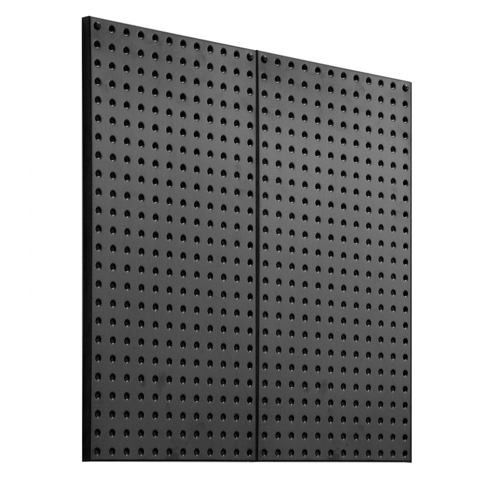VEVOR Metal Pegboard Panels 609.6 x 304.8 mm 2 Panels Wall Organizer for Home