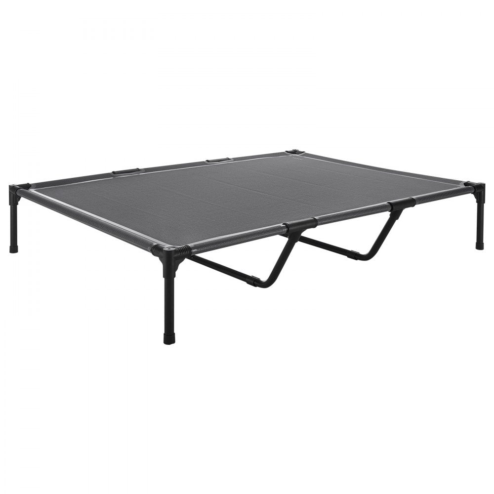 VEVOR Elevated Dog Bed for Large Dog Portable Raised Dog Cot with Metal Frame XL
