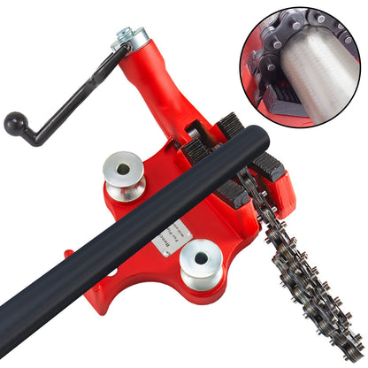 VEVOR Screw Bench Chain Vise For 1/2'' to 6'' Pipe Bench Vise With Crank Handle