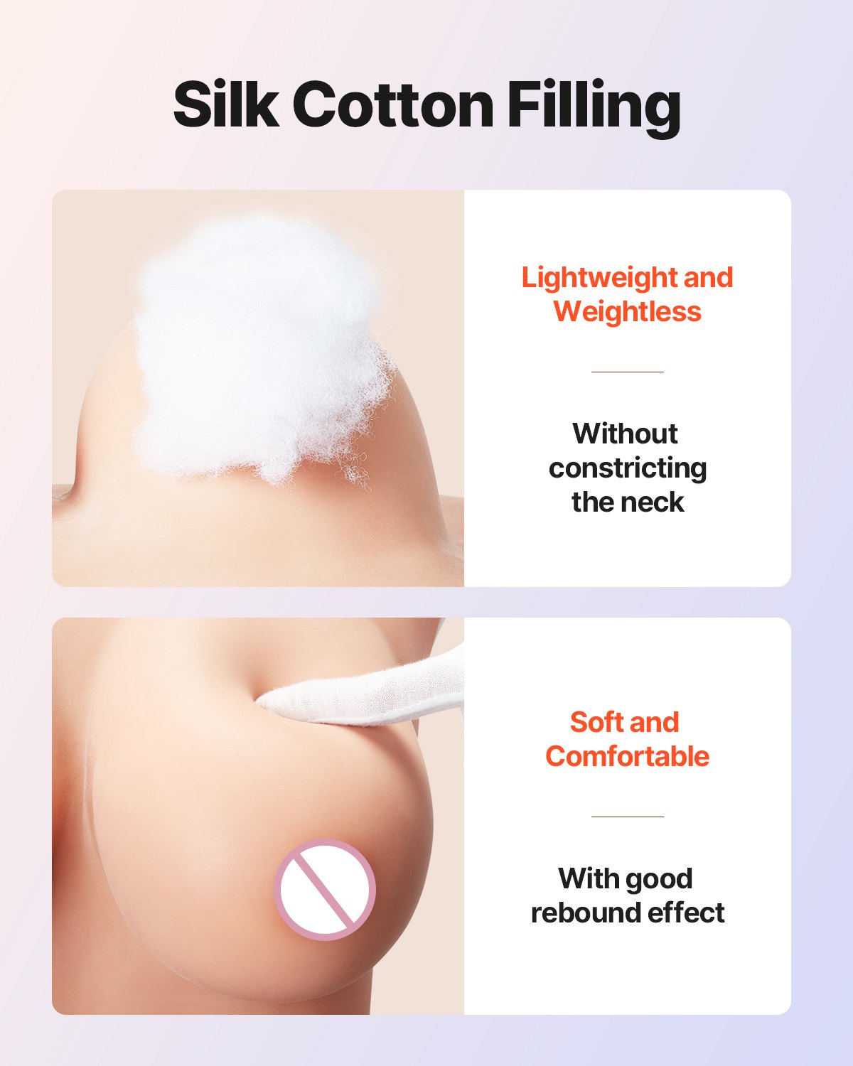 Silicone Bodysuit, D-Cup Silicone Breastplate for Crossdressers, Realistic Silk Cotton-Filled Fake Boobs Breast Forms for Transgender Cosplay Drag Queen, Nude