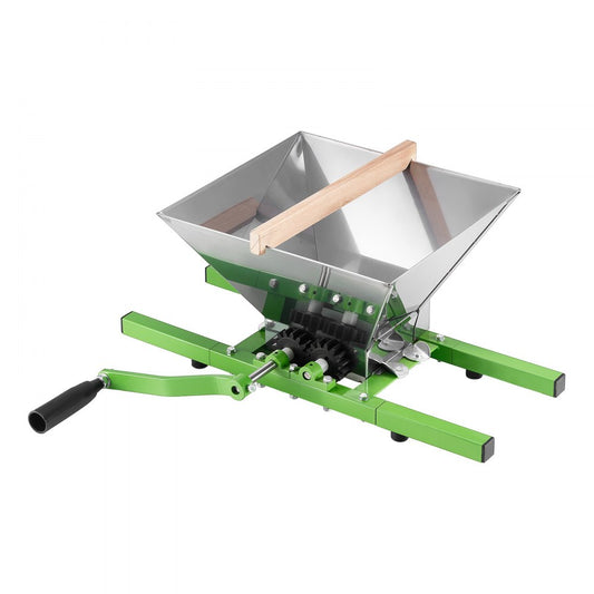 VEVOR Fruit and Apple Crusher for Wine Cider Making 1.8 Gal/7L Stainless Steel