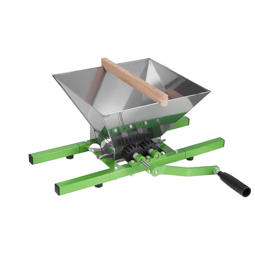 VEVOR Fruit and Apple Crusher for Wine Cider Making 1.8 Gal/7L Stainless Steel