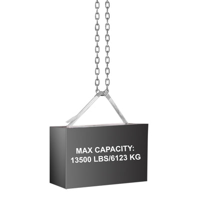 VEVOR Grade 30 Chain 1/4 Inch by 100Ft Length Grade 30 Proof Coil Chain Zinc Plated
