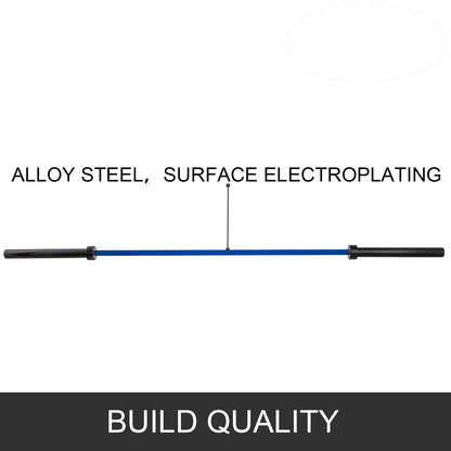 15kg/20kg Barbell for Weightlifting & Crossfit - 2m, 544kg Capacity, Alloy Steel