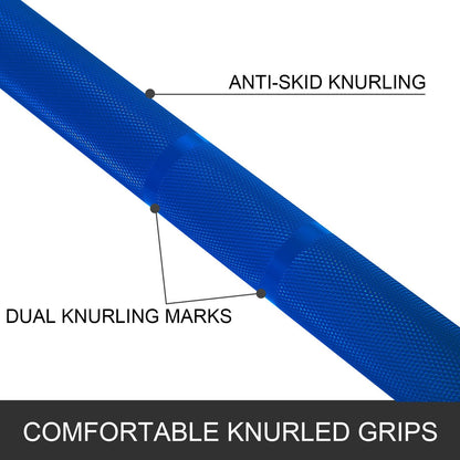 15kg/20kg Barbell for Weightlifting & Crossfit - 2m, 544kg Capacity, Alloy Steel