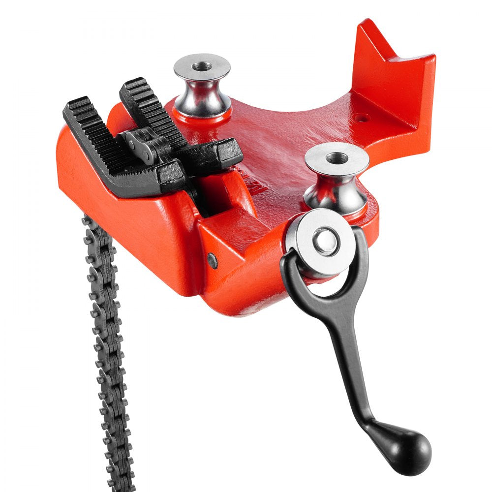 Screw Bench Chain Vice 1/2 to 8 inch Capacity Heavy Duty Chain Pipe Vice