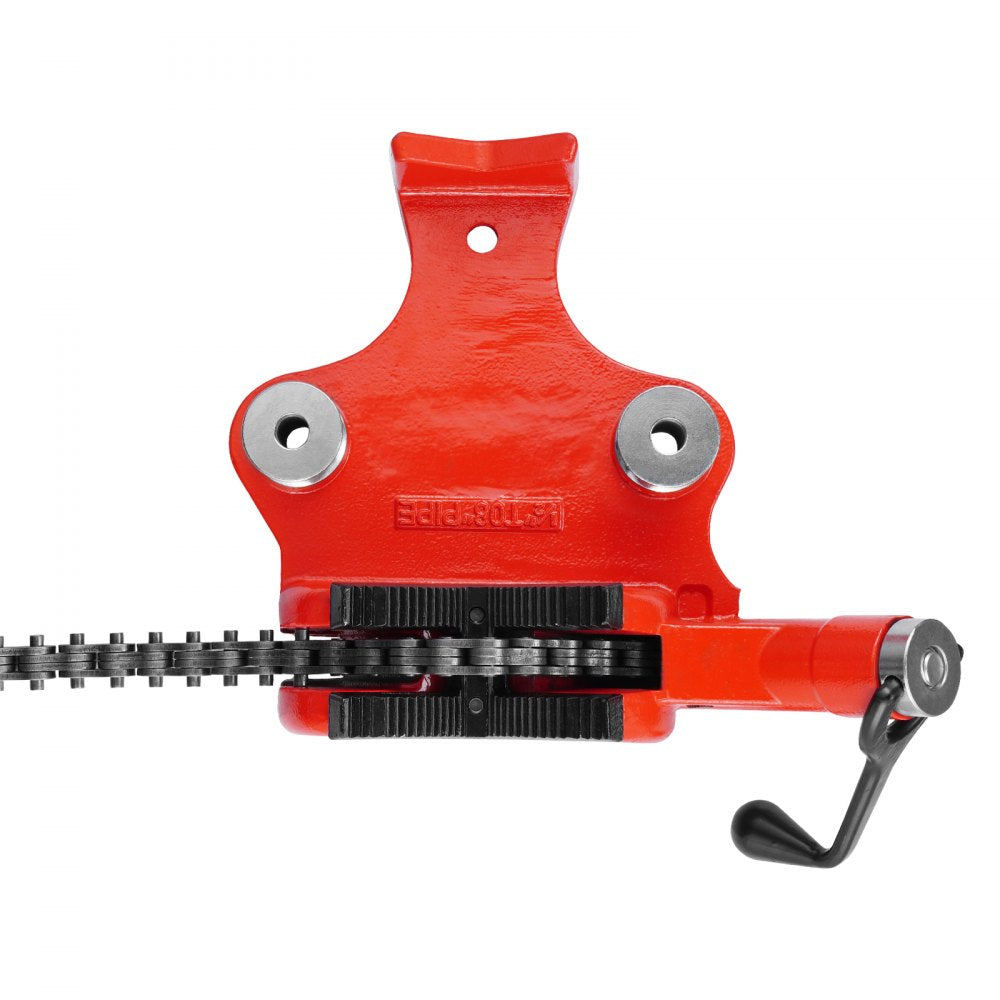 Screw Bench Chain Vice 1/2 to 8 inch Capacity Heavy Duty Chain Pipe Vice