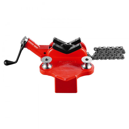 Screw Bench Chain Vice 1/2 to 8 inch Capacity Heavy Duty Chain Pipe Vice