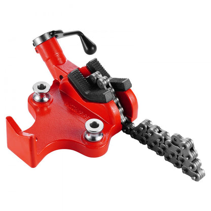 Screw Bench Chain Vice 1/4 to 6 inch Capacity Heavy Duty Chain Pipe Vice