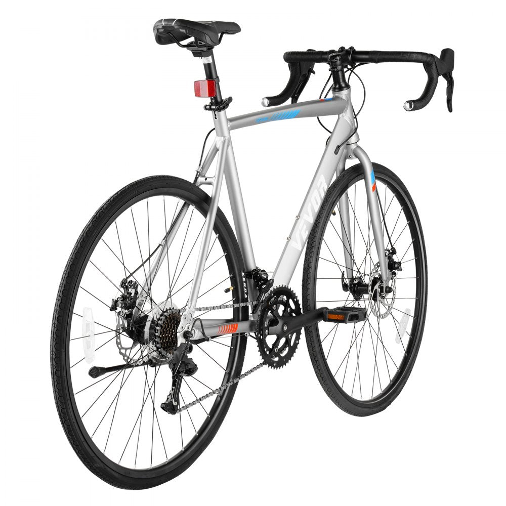 VEVOR Road Bike Racing Bicycle 700C L-TWOO 14 Speeds Aluminum Alloy Disc Brake