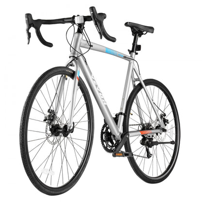 VEVOR Road Bike Racing Bicycle 700C L-TWOO 14 Speeds Aluminum Alloy Disc Brake