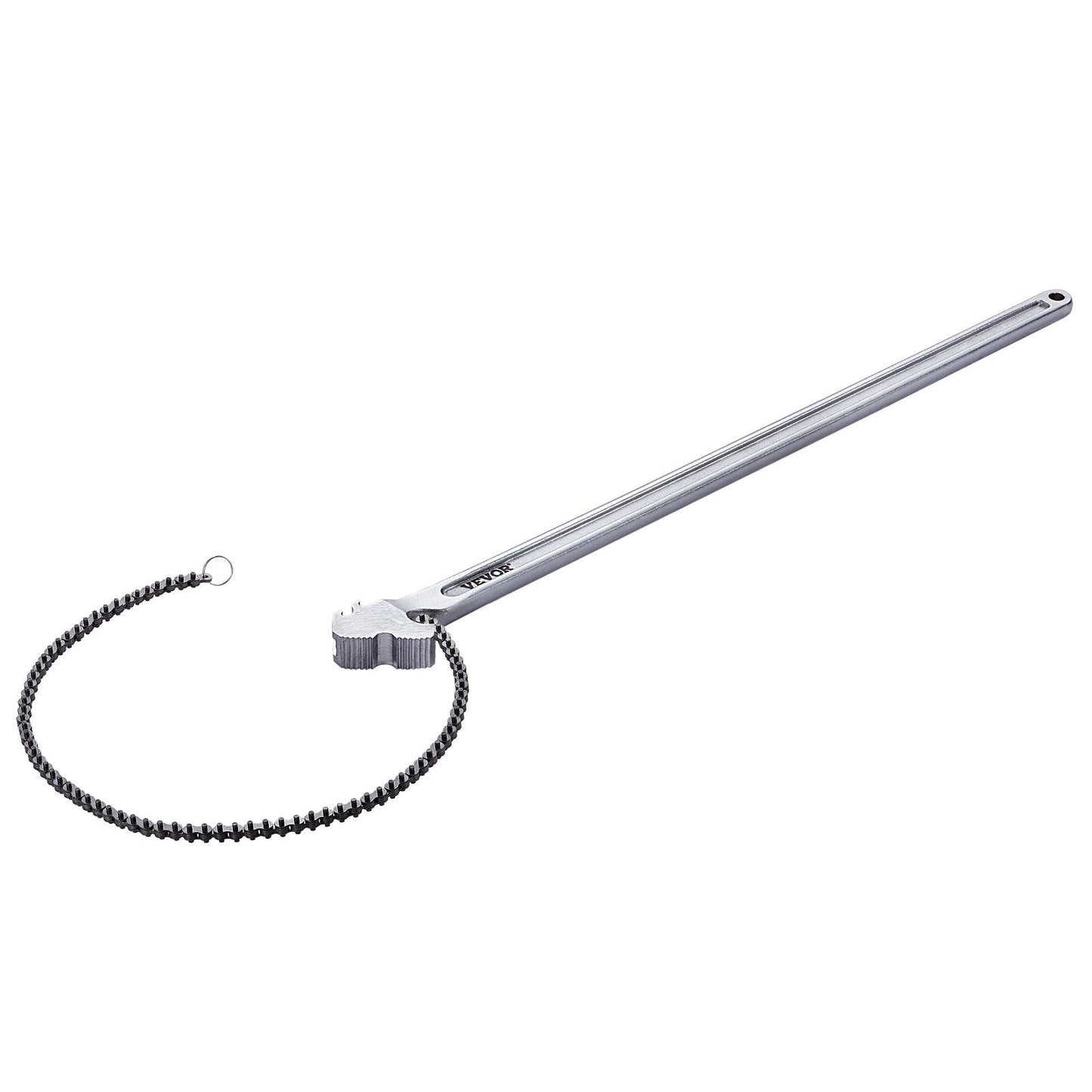 Heavy-Duty Chain Pipe Wrench, 1.22 m Chain, 13.4-inch Capacity, Reversible Use