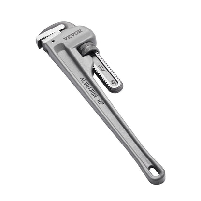 18" Aluminum Plumbing Wrench, Lightweight & Ergonomic, 1.46 kg, Adjustable Jaw