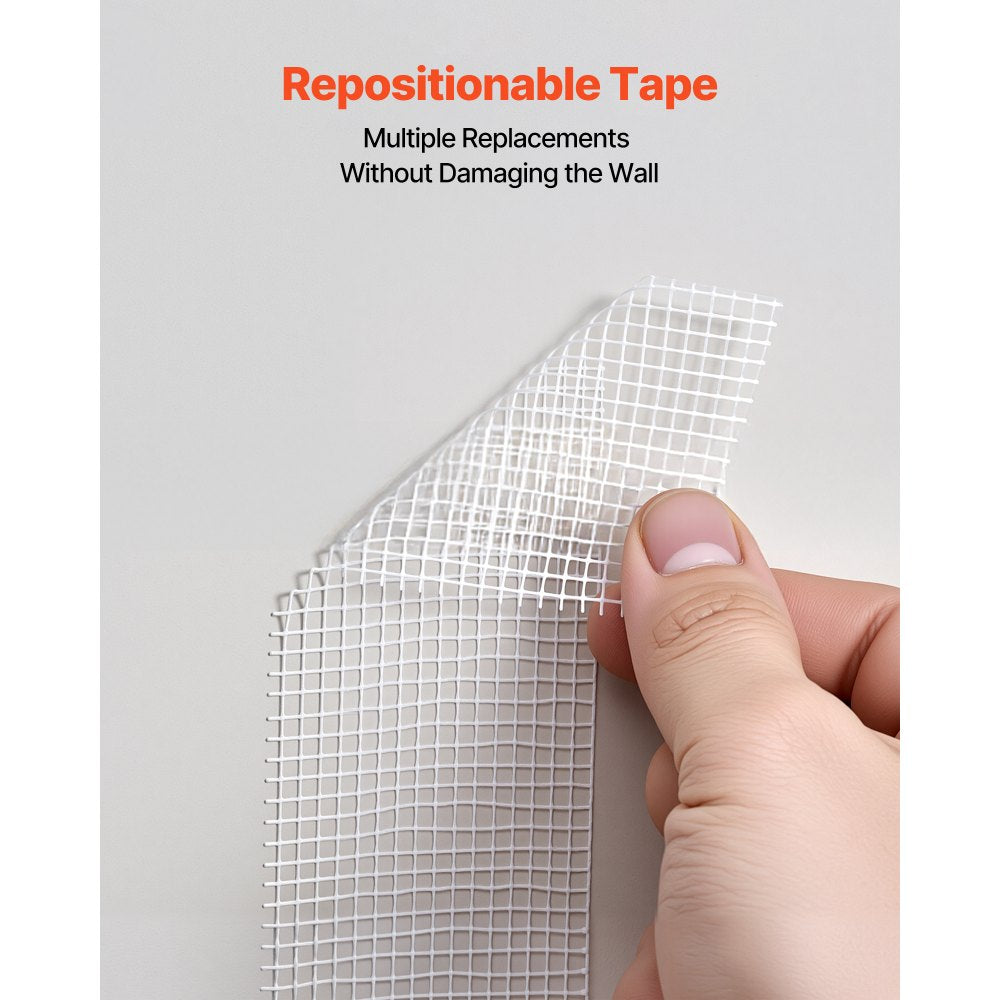 36 Rolls 45m x 50mm Self-Adhesive Fiberglass Drywall Mesh Tape