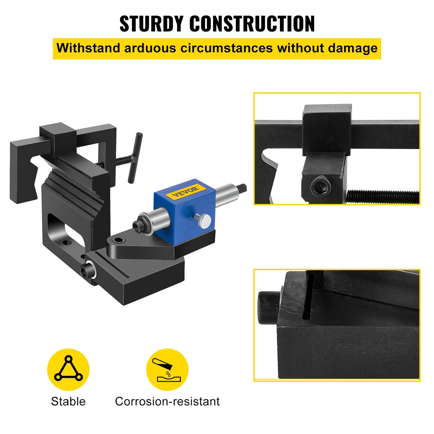 VEVOR Pipe Notcher Punch and Press Tool for 0-50 Degree Tube Notcher Tool Notches