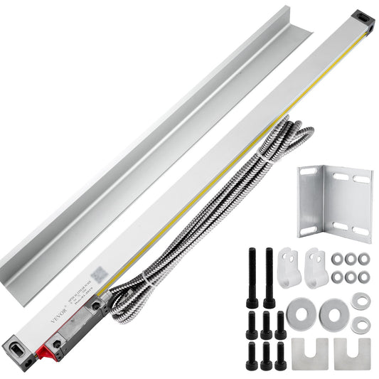VEVOR 1 Axis Lathe Linear Scale 550mm with Accuracy 0.0002" Optical Length Precision