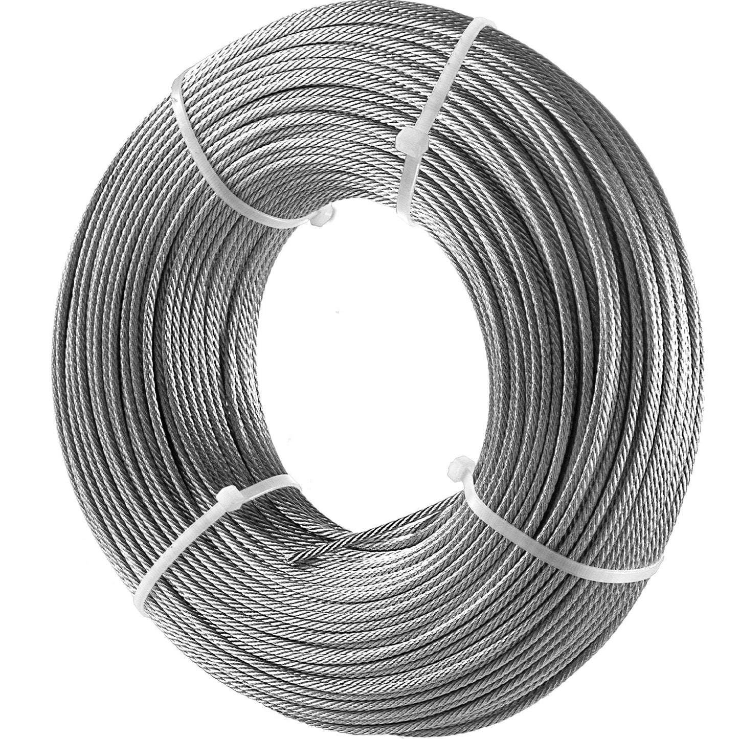 Durable 316 Stainless Steel Cable 3.2mm x 30.5m for Railing & Decking